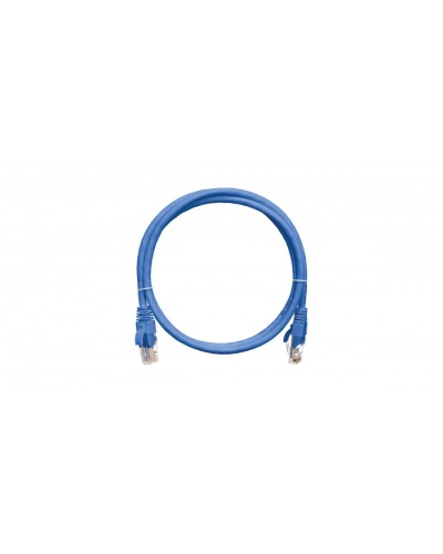 Шнур коммутационный 2хRJ45/8P8C, U/UTP, 4 пары, Кат.5е, LSZH, синий (1м) NIKOMAX NMC-PC4UD55B-010-C-BL в Ижевске Патчкорды (медные) Pintop.ru