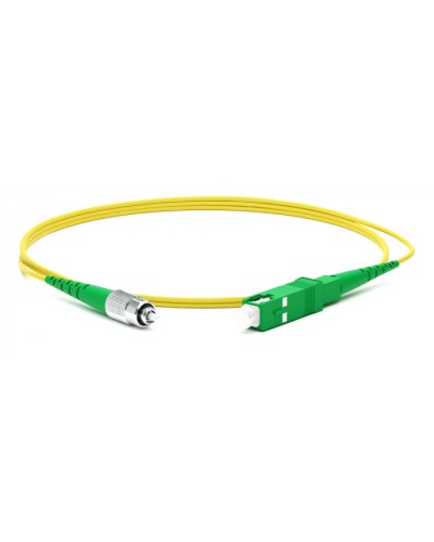 Патч-корд волоконно-оптический Hyperline FC-S2-9-FC/AR-ST/AR-H-1M-LSZH-YL в Ижевске Патч-корды оптические Pintop.ru