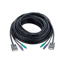 КВМ-кабель с интерфейсами PS/2, VGA (3м) ATEN 2L-1003P