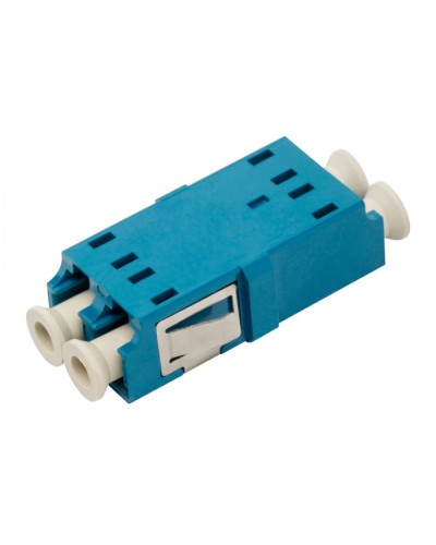 Адаптер оптический LC, SM, корпус SC без фланцев, дуплексный LANMASTER (LAN-2LCS/NF-AM-SM) в Ижевске Проходные адаптеры и розетки оптические Pintop.ru