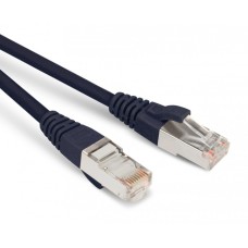 Патч-корд F/UTP Hyperline PC-LPM-STP-RJ45-RJ45-C6-1M-LSZH-BK
