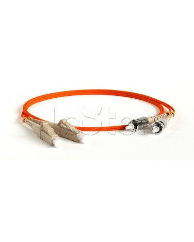 Патч-корд волоконно-оптический Hyperline FC-D2-50-SC/PR-ST/PR-H-3M-LSZH-OR в Ижевске Патч-корды оптические Pintop.ru