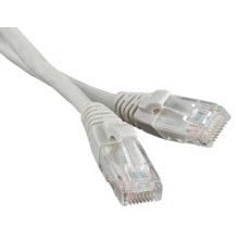 Патч-корд реверсивный RJ45-RJ45, 4 п, UTP, кат.5е, LSZH, 2 м, серый Hyperline PC-LPM-UTP-RJ45-REV-RJ45-C5e-2M-LSZH-GY
