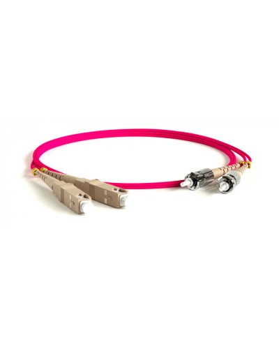 Патч-корд волоконно-оптический Hyperline FC-D2-504-LC/PR-ST/PR-H-30M-LSZH-MG в Ижевске Патч-корды оптические Pintop.ru