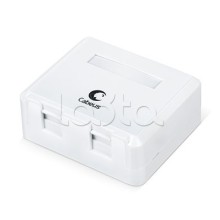 Корпус внешней настенной розетки на 2 Keystone Cabeus MB-2