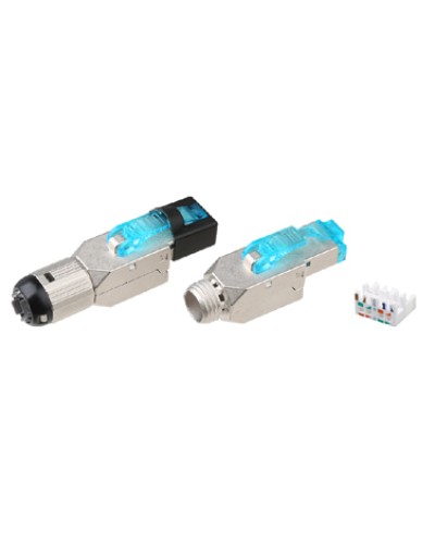 Разъем полевой оконцовки Hyperline PLUD-8P8C-S-C8-SH в Ижевске Коннекторы и разъемы Pintop.ru