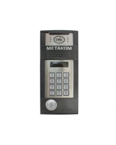 Многоабонентый антивандальный блок вызова со встроенной гибридной видеокамерой Метаком MК2018-RFiVH в Ижевске Блоки вызова многоабонентные Pintop.ru