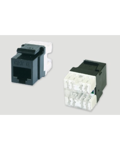 Модуль Keystone Jack RJ45, категория6, неэкранированный Eurolan 16B-U6-03BL в Ижевске Коннекторы Pintop.ru