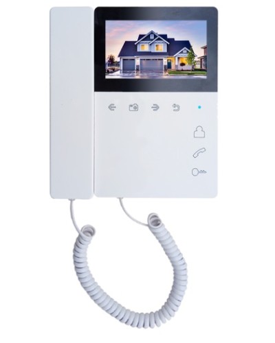 Монитор цветного видеодомофона Tantos Elly с трубкой VZ в Ижевске Абонентские видеоустройства Pintop.ru