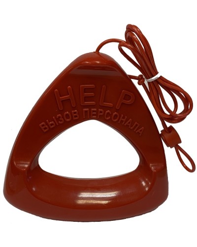 Дополнительная ручка красного цвета со шнуром красного цвета Hostcall MP-060W1 в Ижевске Система оповещения и трансляции Hostcall Pintop.ru