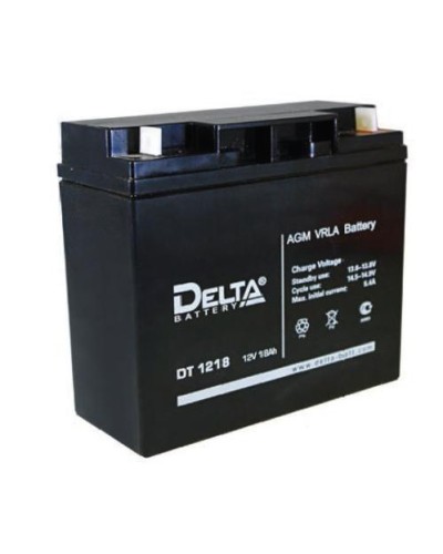 Аккумулятор свинцово-кислотный Delta DT 1218 в Ижевске Электротехническое оборудование Pintop.ru