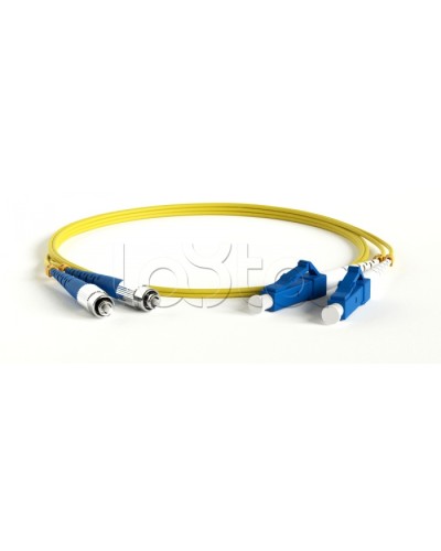 Патч-корд волоконно-оптический Hyperline FC-D2-9-FC/UR-FC/UR-H-10M-LSZH-YL в Ижевске Патч-корды оптические Pintop.ru