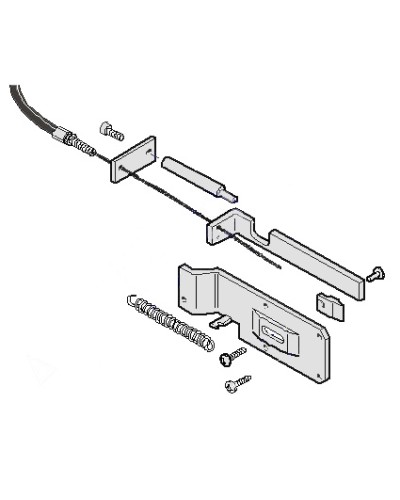 Механизм разблокировки G12000 Came 119RIG103 в Ижевске Запчасти для шлагбаумов и автоматики Pintop.ru