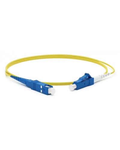 Патч-корд волоконно-оптический Hyperline FC-S2-9-LC/UR-SC/UR-H-3M-LSZH-YL в Ижевске Патч-корды оптические Pintop.ru