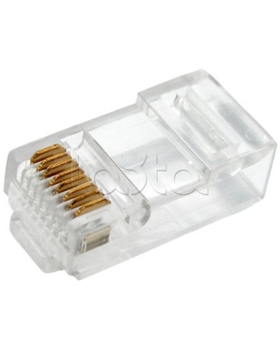 Разъем RJ-45 8P8C, кат. 5е (100шт/уп) REXANT 05-1021 в Ижевске Коннекторы и разъемы Pintop.ru