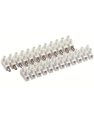 Клемник+разъем Полипропилен,12р,85°С,450V,57A, 10мм.кв. DKC 43412PLSP в Ижевске Держатели, клипсы, скобы Pintop.ru