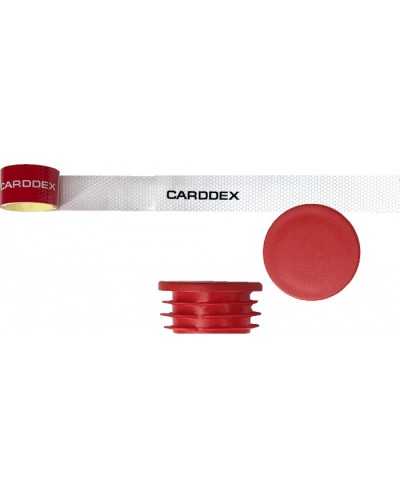 Комплект для стрел (наклейки + заглушки) CARDDEX RS-04B в Ижевске Запчасти для шлагбаумов и автоматики Pintop.ru