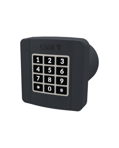 Проводная встраиваемая кодонаборная клавиатура Came 806SL-0290 - SELT2BDG, подключаемая к шине CXN, 12 кнопок, синяя подсветка, RAL7024 в Ижевске Запчасти для шлагбаумов и автоматики Pintop.ru