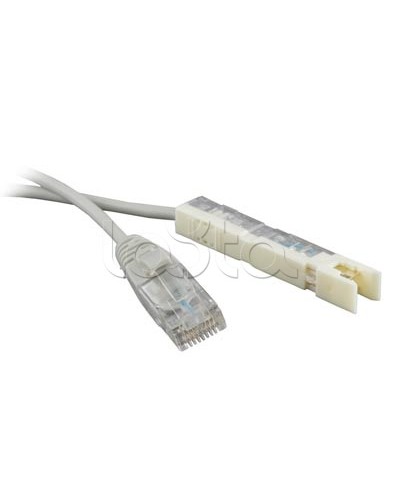 Патч-корд Hyperline PC-110-RJ45-1P-CX-2M-LSZH-GY в Ижевске Патчкорды (медные) Pintop.ru