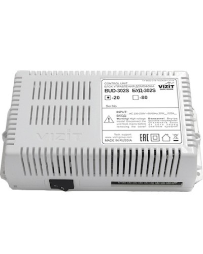 Блок управления и питания Vizit БУД-302S-20 в Ижевске Блоки управления многоабонентные Pintop.ru
