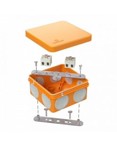 Коробка огнестойкая для о/п двухкомпонентная 60-0210-FR2.5-4 Е15-Е120 80х80х40 Промрукав (60-0210-FR2.5-4) в Ижевске Огнестойкие кабельные линии Pintop.ru