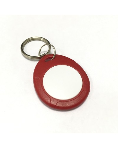Брелок IronLogic IL-07MRW, с кольцом, красный + белый в Ижевске Оптовые идентификаторы Pintop.ru