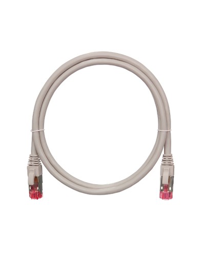 Шнур коммутационный 2хRJ45/8P8C S/FTP кат.6A (NMC-PC4SA55B-015-GY) NIKOMAX (1.5 м) в Ижевске Патчкорды (медные) Pintop.ru