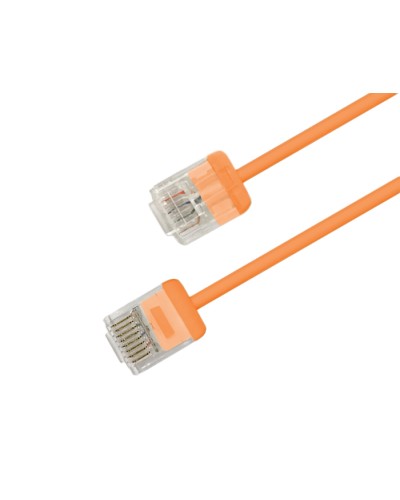 Патч-корд Hyperline PC-LPU-UTP-RJ45-RJ45-C6-1.5M-LSZH-OR в Ижевске Патчкорды (медные) Pintop.ru