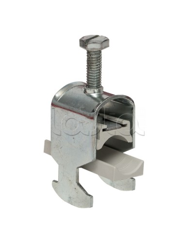 Зажим кабельный для С-профиля диаметр кабеля 42-50 мм EKF (zkcp-42-50) в Ижевске Аксессуары для кабель-канала Pintop.ru