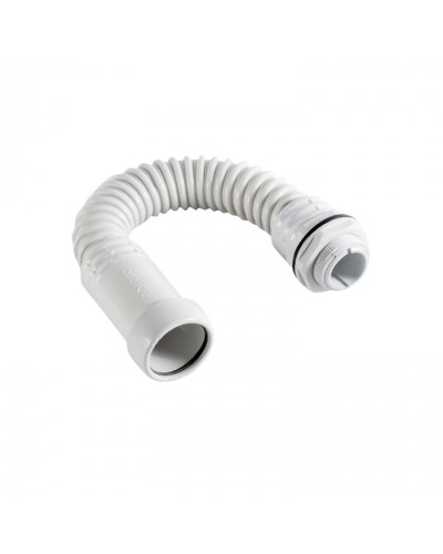 CXS32 Гибкий поворот «труба-коробка» D32мм (1уп = 20шт) Экопласт (43332-20) в Ижевске Повороты, муфты, тройники Pintop.ru