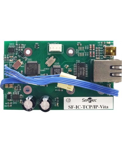 Преобразователь интерфейса RS485 в Ethernet Smartec SF-IC-TCP/IP-Vita в Ижевске Адресная система охранно-пожарной радиоканальной сигнализации Smartec Pintop.ru