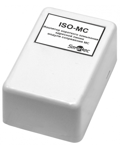 Изолятор адресной линии модуля сопряжения Smartec ISO-MC-IP30 в Ижевске Адресная система охранно-пожарной радиоканальной сигнализации Smartec Pintop.ru