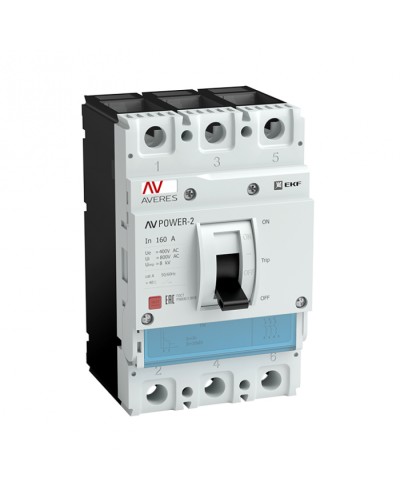 Автоматический выключатель AV POWER-1/3 25А 80kA TR EKF AVERES (mccb-13-25H-TR-av) в Ижевске Электротехническое оборудование Pintop.ru