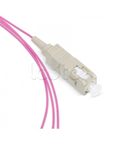 Пигтейл SC 50/125 mm (OM4) 1.5м LSZH Cabeus PT-SC-50-OM4 в Ижевске Пигтейлы Pintop.ru