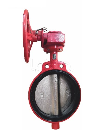 Затвордисковый с ручным приводом с контролем положения УКПЗА Спецавтоматика 3т 250/1,6(Р)-Ф.У3.1-АМК-250v2 в Ижевске Затворы дисковые Pintop.ru