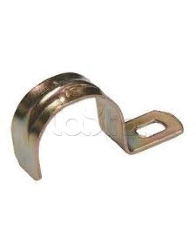 Скоба металлическая однолапковая d14-15 IEK CMAT10-14-100 в Ижевске Держатели, клипсы, скобы Pintop.ru