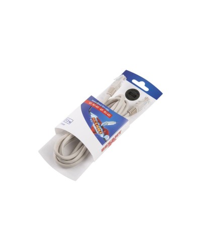 Патч-корд U/UTP RJ45-RJ45, CAT 5e, PVC, серый, 1,5м REXANT 06-3202 в Ижевске Патчкорды (медные) Pintop.ru