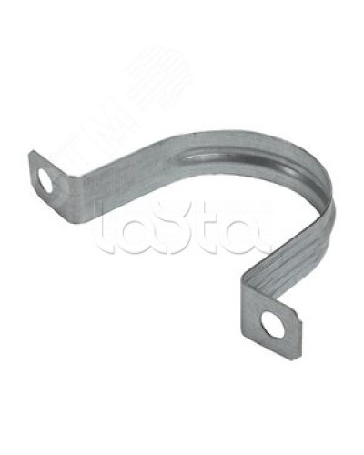 Скоба металлическая двухлапковая d48-50 мм IEK (CMAT11-48-050) в Ижевске Держатели, клипсы, скобы Pintop.ru