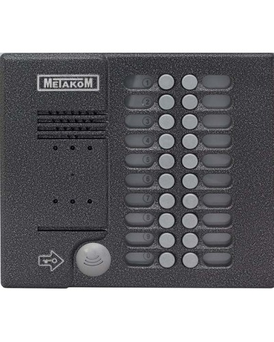 Блок вызова домофона Метаком MK20.2-MFEVN в Ижевске Вызывные видеопанели малоабонентные Pintop.ru