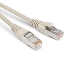 Патч-корд RJ45 - RJ45, 4 пары, FTP, категория 6, 1 м, белый, LSZH LANMASTER LAN-PC45/S6-1.0-WH