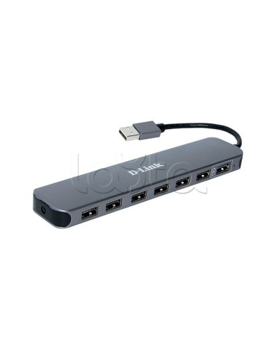 Концентратор с 7 портами USB 2.0 D-Link DUB-H7/E1A в Ижевске Дополнительное оборудование для сетей Pintop.ru