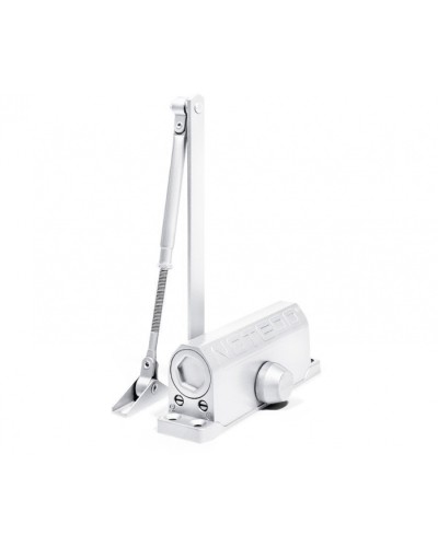 Доводчик дверной с рычажной тягой DC-065 EN3/4/5, белый NOTEDO DC065W в Ижевске Доводчики Pintop.ru