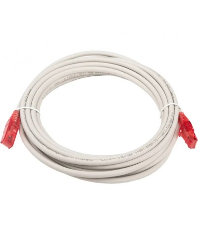 Патч-корд RJ45-RJ45, 4 пары, UTP, кат.5е, LSZH (5м) Hyperline PC-LPM-UTP-RJ45-RJ45-C5e-5M-LSZH-GY в Ижевске Патчкорды (медные) Pintop.ru