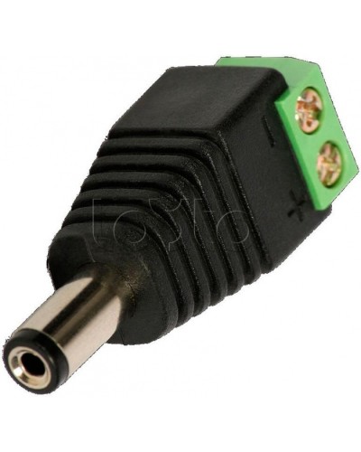 Разъем питания штекер 2.1х5.5 с быстрозажимной колодкой (50шт/уп) REXANT (14-0314-2) в Ижевске Коннекторы Pintop.ru