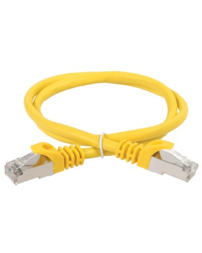 ITK Коммутационный шнур (патч-корд), кат.5Е FTP, 0,5м, желтый (PC05-C5EF-05M) в Ижевске Патч-корды и пигтейлы Pintop.ru