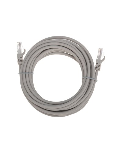 Патч-корд U/UTP, CAT 6, RJ45-RJ45, 26AWG, LSZH, серый, 5м REXANT 02-0290-5 в Ижевске Патчкорды (медные) Pintop.ru