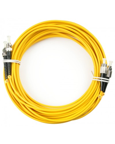 Шнур оптический duplex FC-ST 9/125 sm 20м LSZH Cabeus FOP(d)-9-FC-ST-20m в Ижевске Патч-корды оптические Pintop.ru