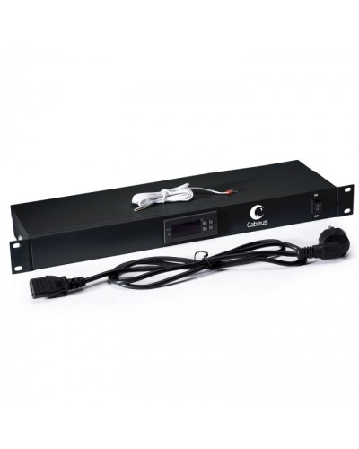 Панель управления температурой Cabeus JG01-BK в Ижевске Аксессуары для стоек и шкафов Pintop.ru