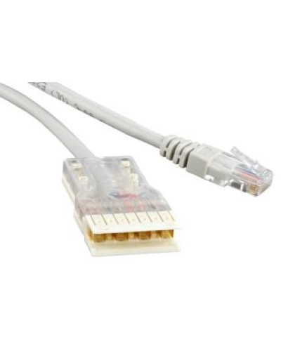Патч-корд 110 тип-RJ45, 1 пара (1 м) Hyperline PC-110-RJ45-1P-CX-1M-LSZH-GY в Ижевске Патчкорды (медные) Pintop.ru