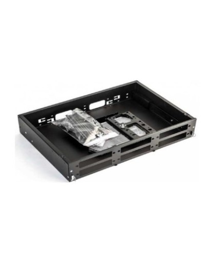 Бокс оптический универсальный 19 Hyperline FO-19V-2U-6xSLT-W130H30-48UN-BK в Ижевске Коммутационные изделия Pintop.ru